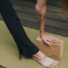 Eco-friendly Mantra Cork Yoga Block - Image 2