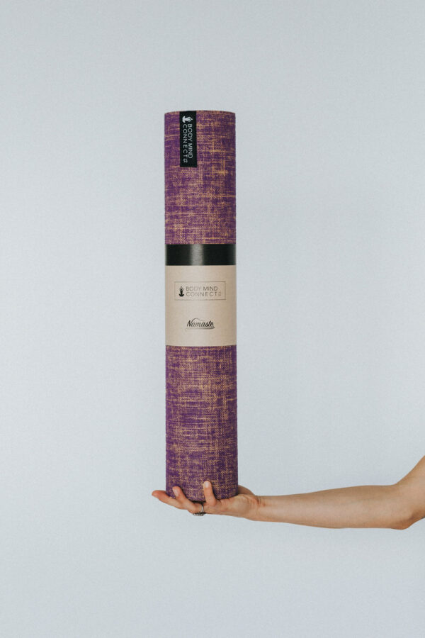 Eco-Friendly Yoga Mat Purple