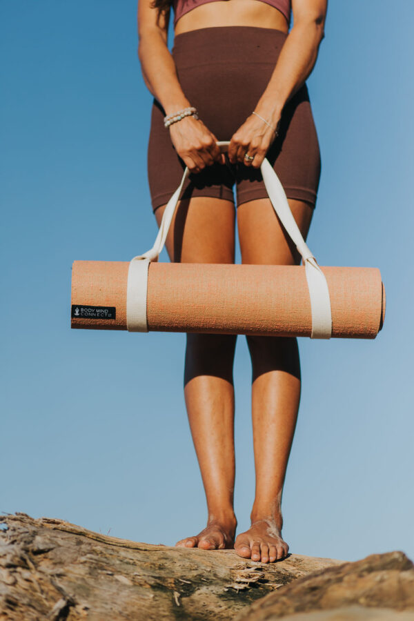 Eco-Friendly Yoga Mat Coral - Image 4