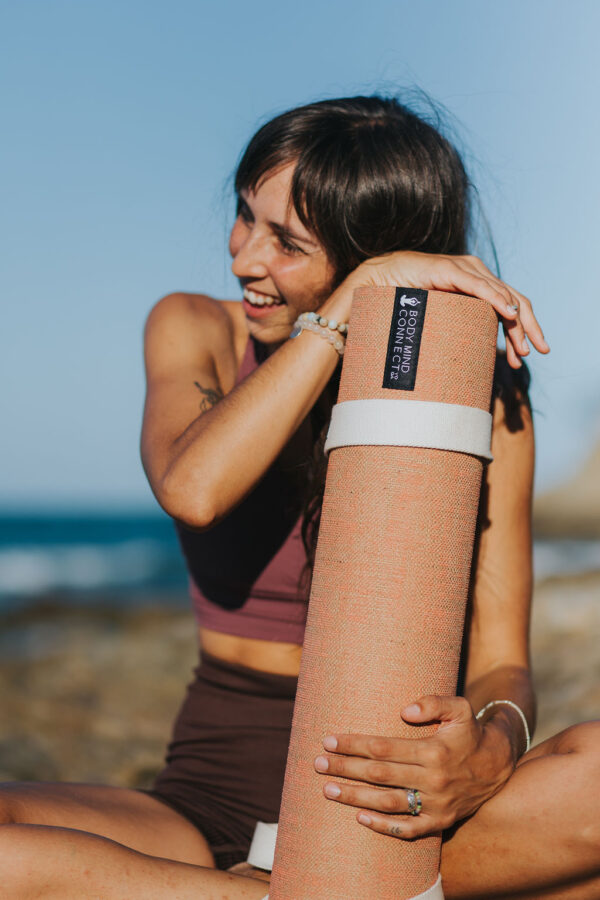 Eco-Friendly Yoga Mat Coral - Image 5